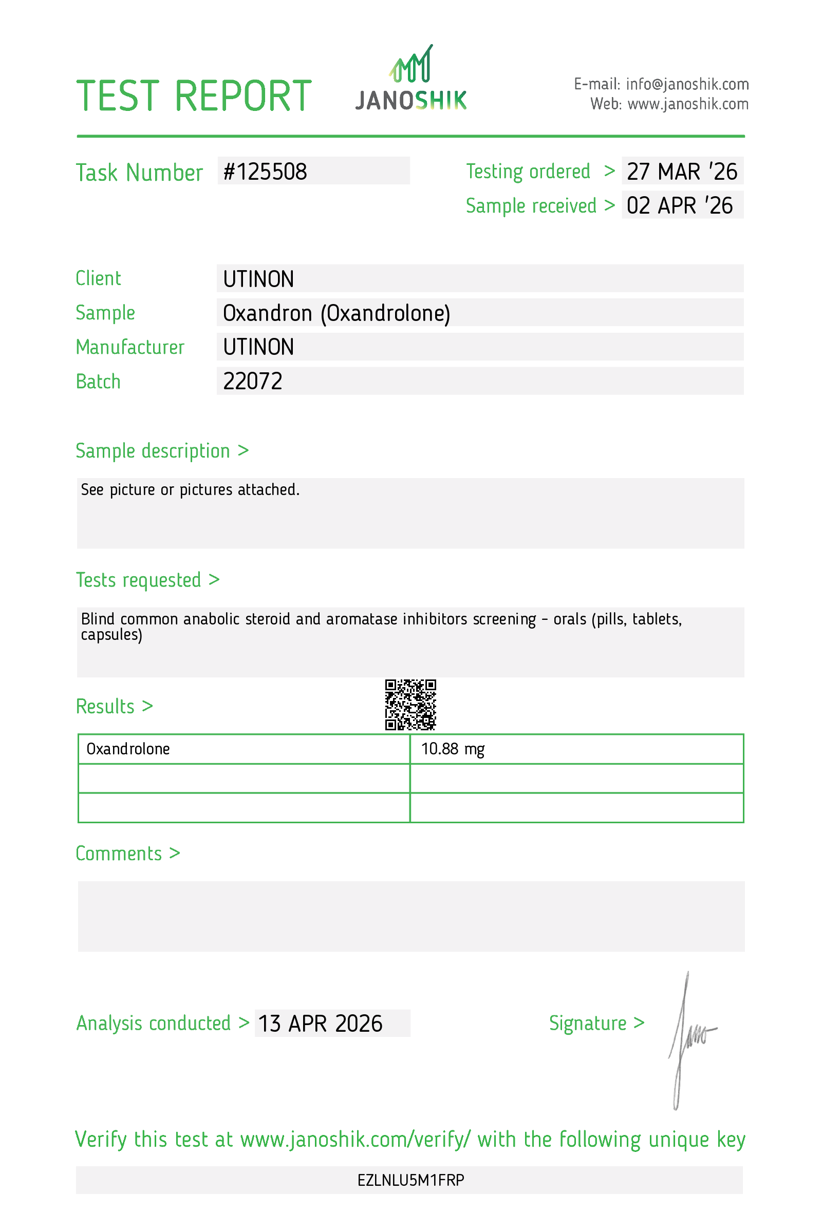 Oxandron - Oxandrolone 10 mg - 100 tab - Imagen 4