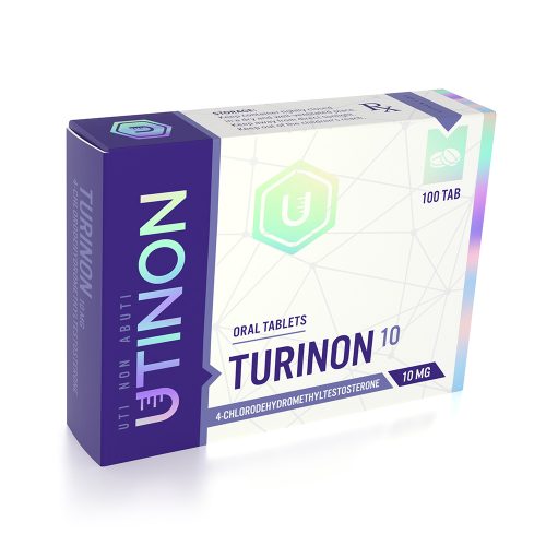 Turinon - 4-chlorodehydromethyltestosterone 10 mg - 100 tab